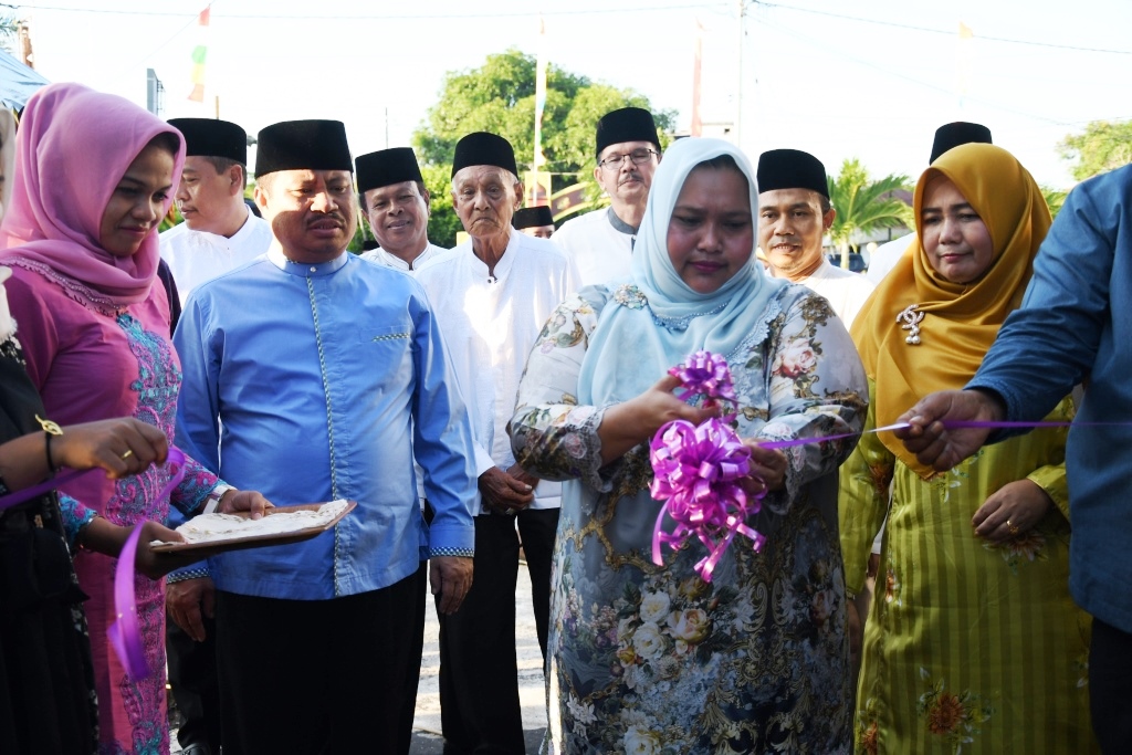 Pembukaan Pasar Ramadan yang Ditaja Dinas Perdagangan dan Perindustrian Kabupaten Bengkalis